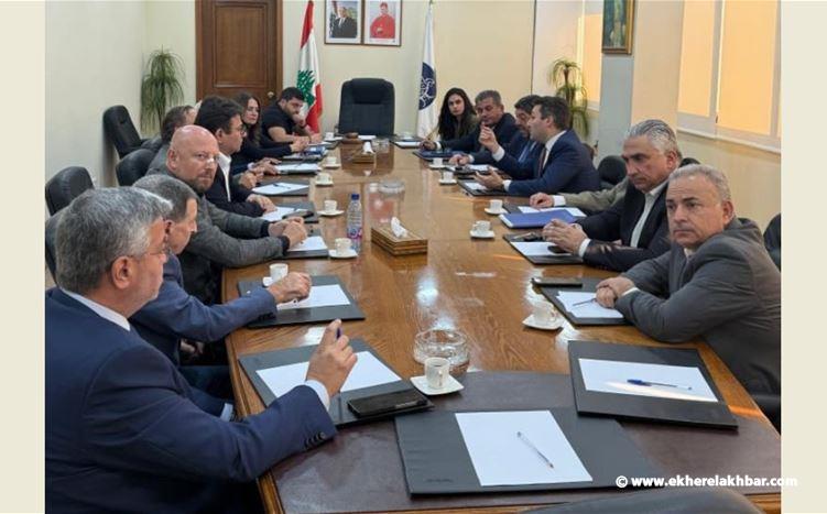 نديم الجميل زار الرابطة المارونية والحلو اكد دور الرابطة الوطني والمسيحي