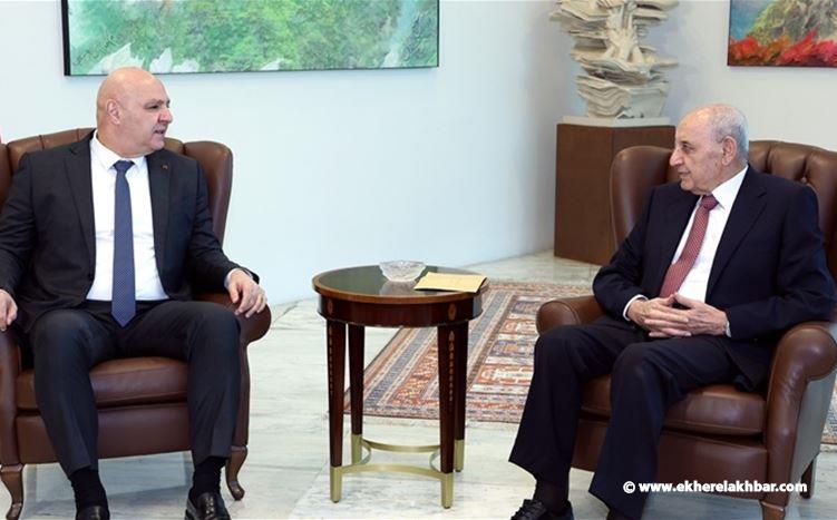 بري مغاردا قصر بعبدا: اللقاءات دائماً ممتازة مع فخامة الرئيس