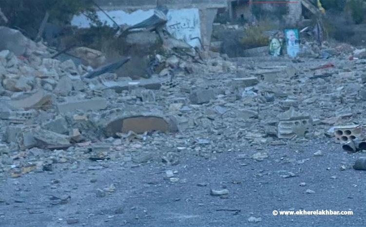 تفجير مبنى في العديسة