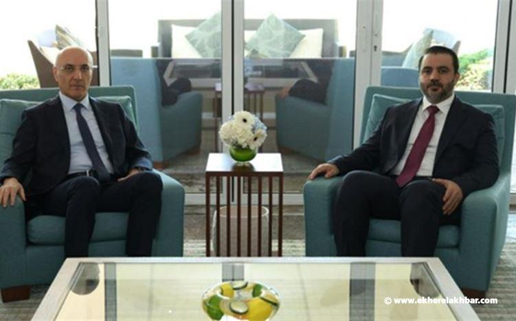 الحجار بحث مع الشيباني في سبل تعزيز التعاون اللبناني السوري