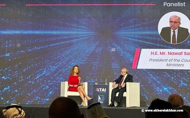 سلام: قرار الحرب والسلم بيد الحكومة