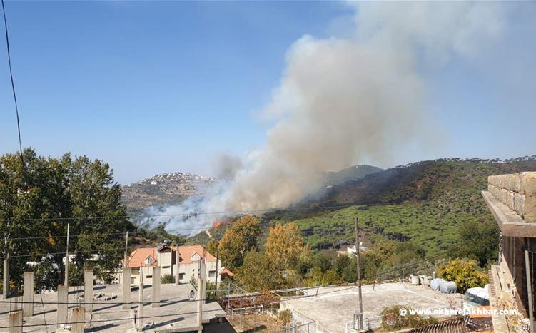 حريق يلتهم احراج جزين.. ومناشدات لإخماده