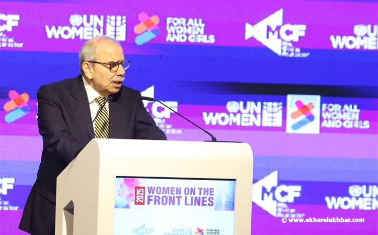 سلام : دعا النساء الى المشاركة الكثيفة في الانتخابات النيابية المقبلة