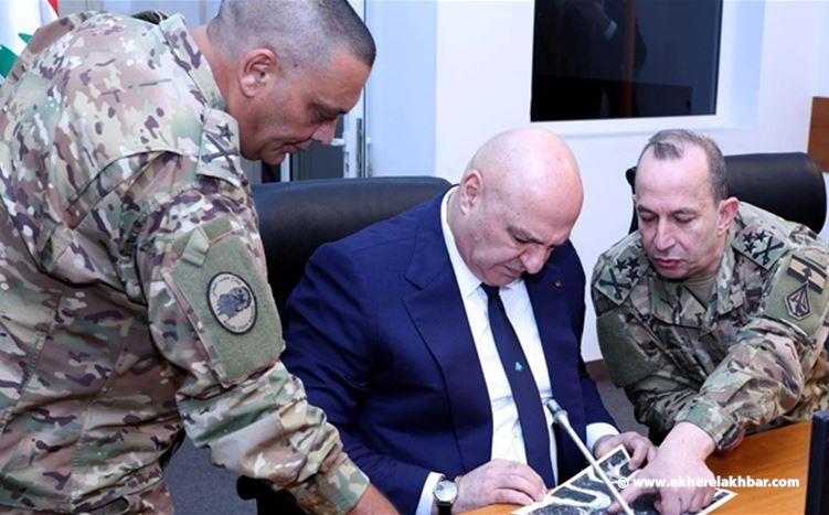 رئيس الجمهورية وهيكل زارا ثكنة بنوا بركات