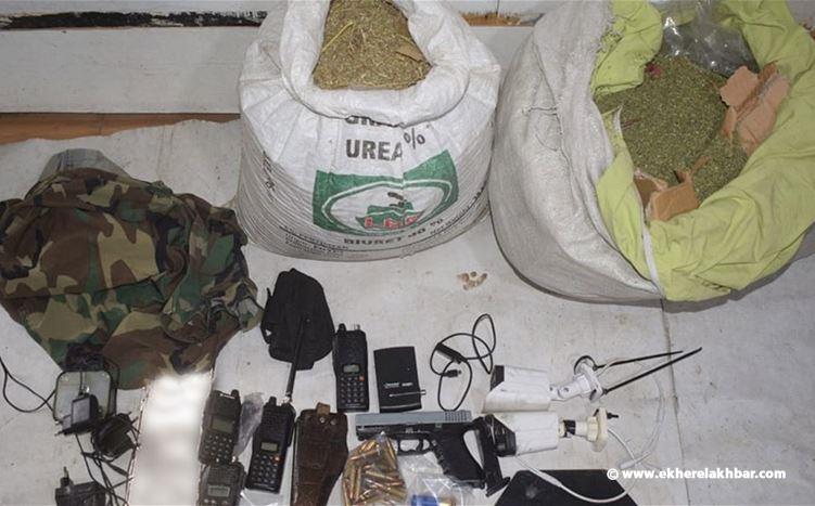 الجيش: توقيف مطلقي نار ومروجي مخدرات ومخلين بالأمن في البقاع والجنوب