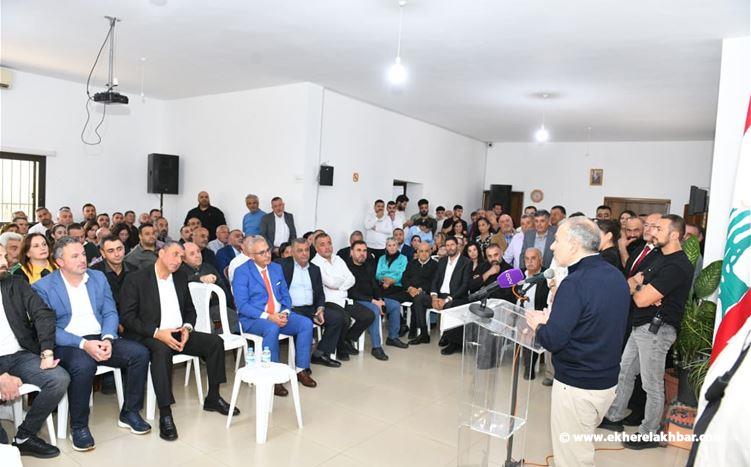 باسيل يجول في عكار: النكد السياسي منع اكمال المشاريع