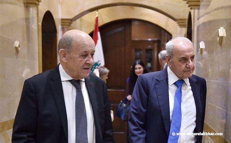 لودريان يجول على المسؤولين ويلتقي سلام على مأدبة عشاء