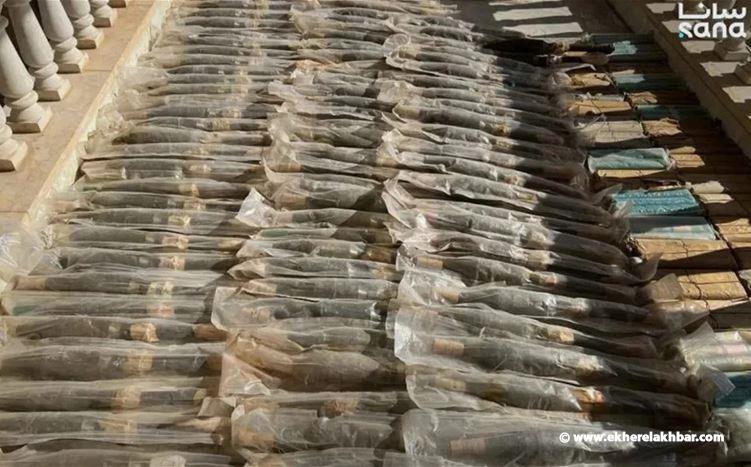 الأمن السوري يحبط محاولة تهريب أسلحة باتجاه لبنان
