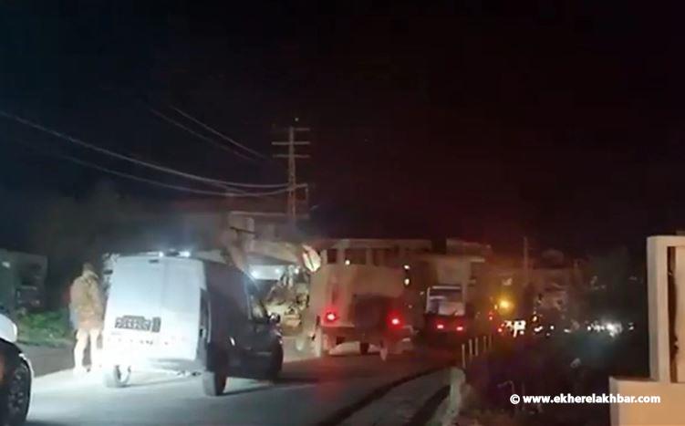 الجيش يكشف على موقع في الجنوب بطلب من الميكانزم