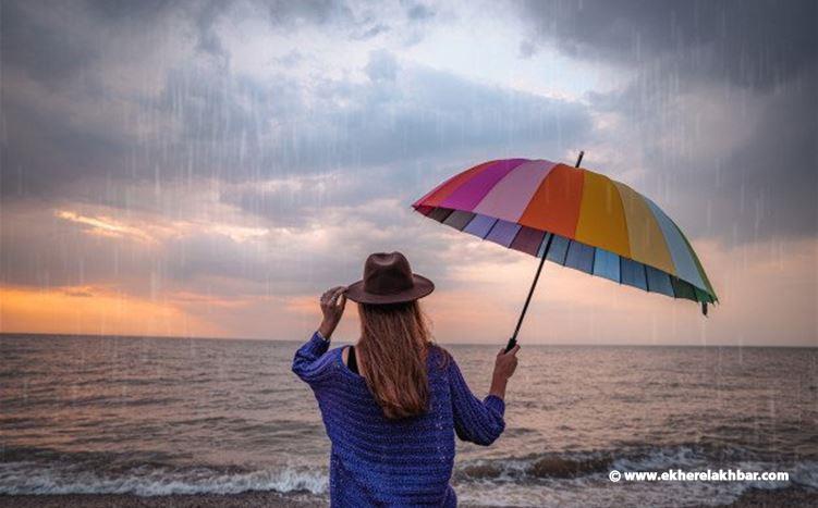 منخفض جوي ضعيف اليوم والحرارة الى انخفاض