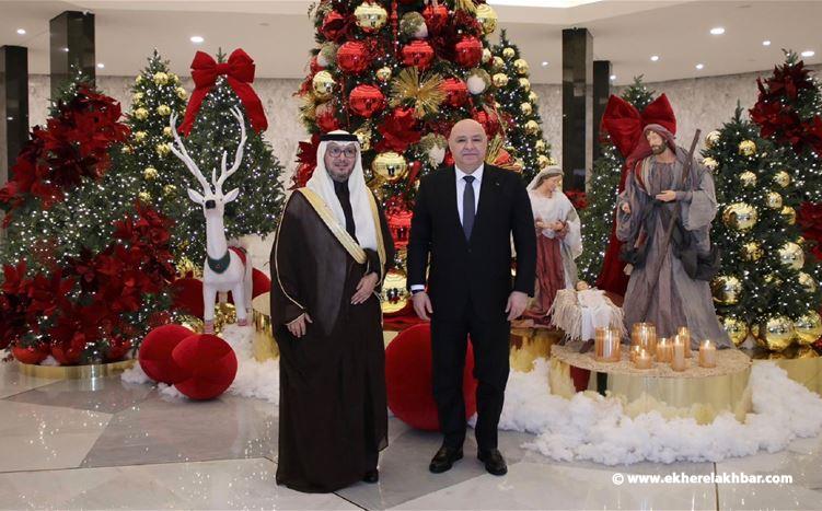 بخاري زار الرئيس عون لتهنئته بعيدَي الميلاد ورأس السنة