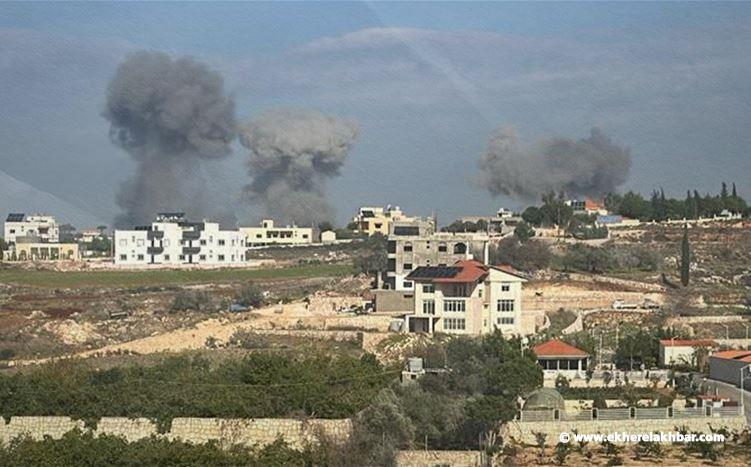 غارات تستهدف وادي النميرية ووادي حومين