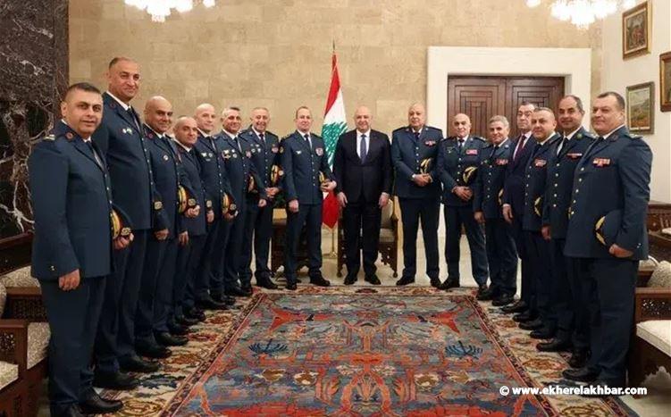 الرئيس عون اشاد بإنجازات الأجهزة الأمنية والجيش والجمارك