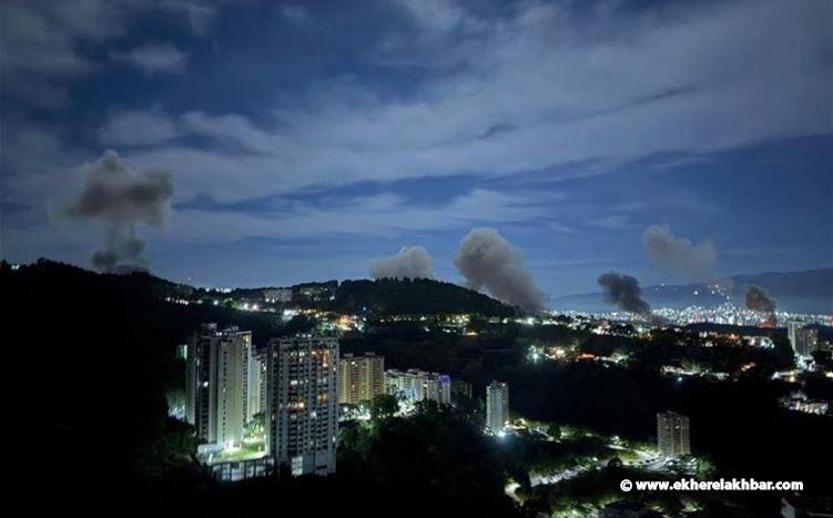 6 انفجارات تهز العاصمة الفنزويلية