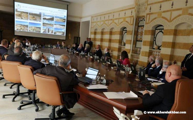 مجلس الوزراء دعا قيادة الجيش الى الشروع بوضع خطة لمنطقة شمال الليطاني