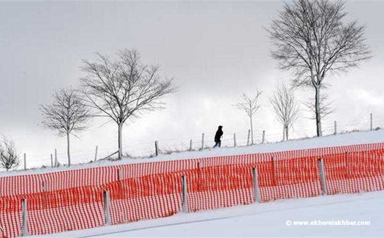 الطرقات المقطوعة بسبب تراكم الثلوج