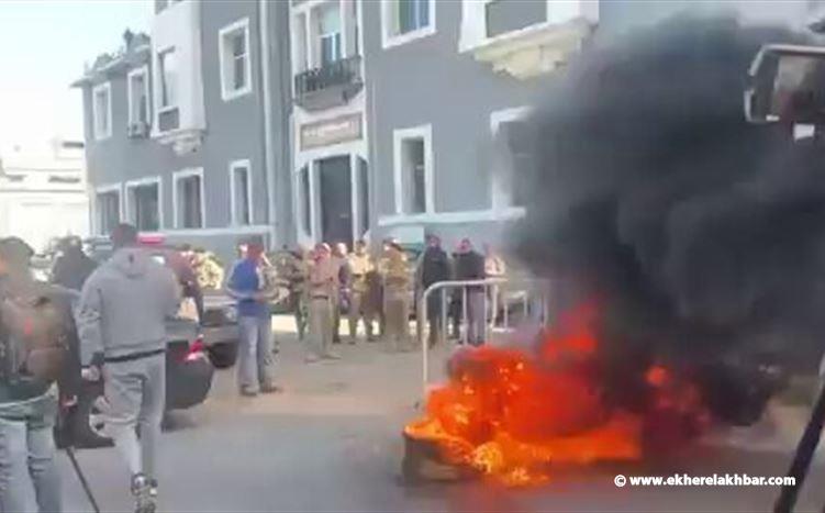 وقفة احتجاجية لاهالي ضحايا انفجار مرفأ اعتراضا على تعيين غراسيا القزي