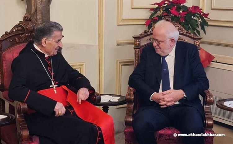 الراعي يستقبل نصار