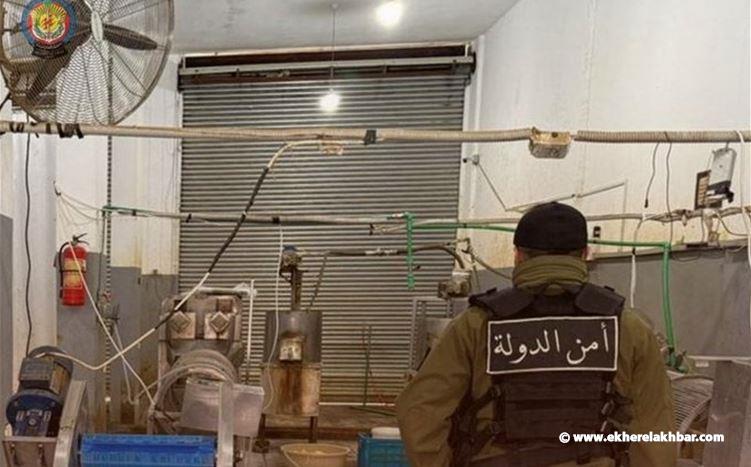 إقفال معمل لتوضيب وتقطيع البطاطا بالشمع الأحمر