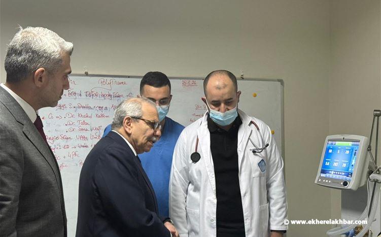 سلام يتفقّد جرحى انهيار المبنى ويعقد اجتماعًا في طرابلس