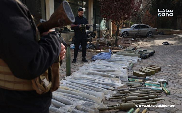 الداخلية السورية: إحباط محاولة تهريب شحنة أسلحة إلى لبنان