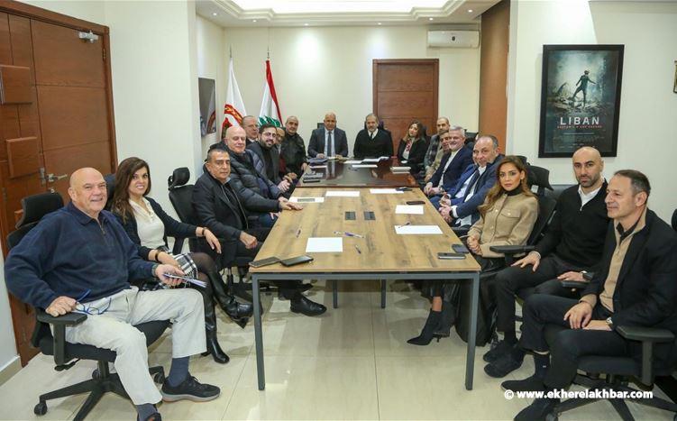 اجتماع بين خريش وتجمّع الشركات المستوردة للنفط