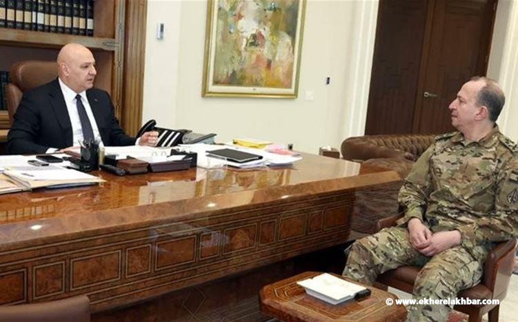 الرئيس عون عرض مع هيكل الاوضاع جنوبًا وتحضيرات زيارته واشنطن