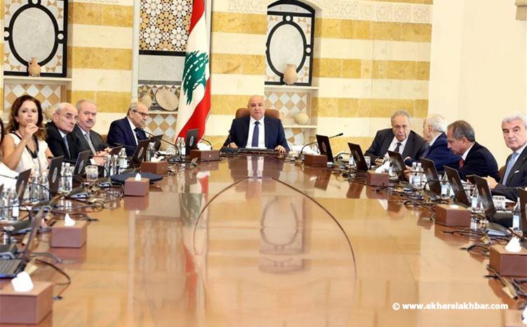 مجلس الوزراء اللبناني يقرّ اتفاقية نقل عدد من المحكومين السوريين من لبنان إلى سوريا.