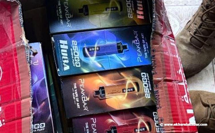 ضبط مصنوعات تبغية مهرّبة ومزورة في محلة الليلكي