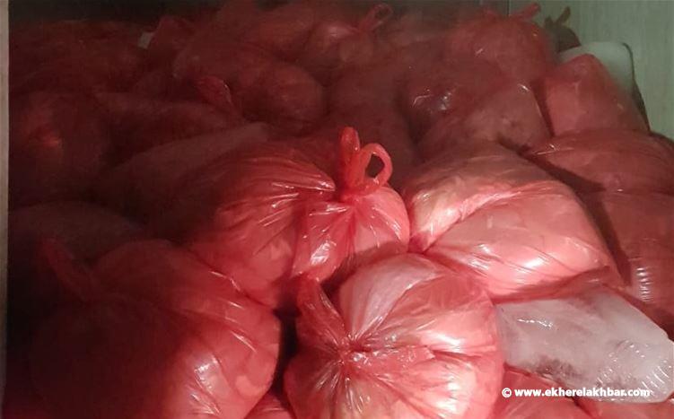 ضبط لحوم فاسدة وختم مستودع بالشمع الأحمر