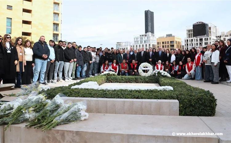 بدء توافد مناصري "تيار المستقبل" الى ساحة الشهداء