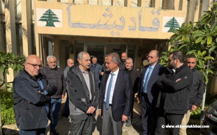 وزير الطاقة تفقد كهرباء قاديشا في طرابلس: واقع التغذية لا يمكن أن يتجاوز ال10 ساعات