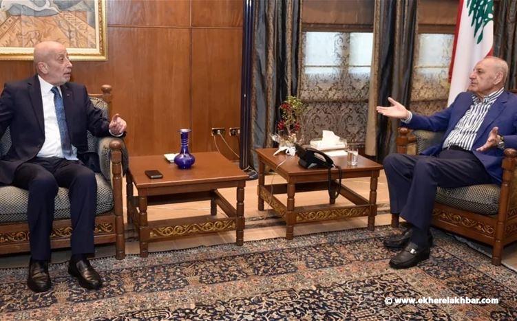 بري يستقبل مستشار رئيس الجمهورية: تطورات الأوضاع والانتخابات