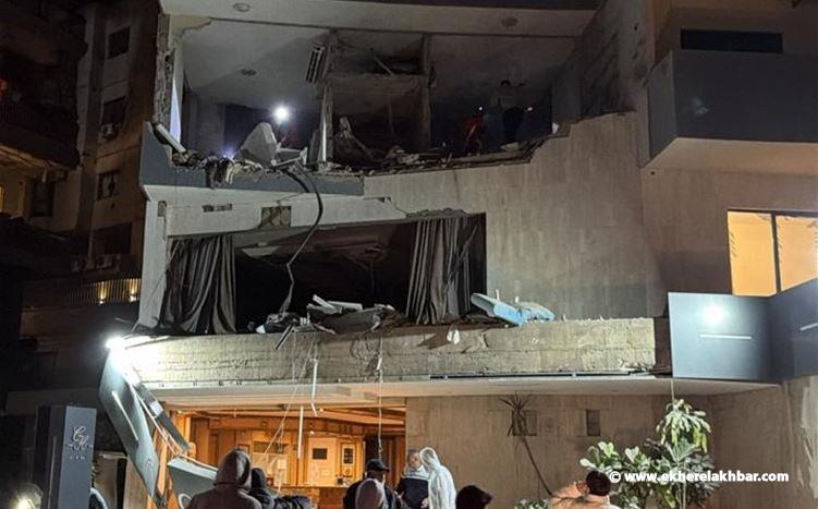 غارة استهدفت فندقا في بعبدا!