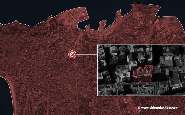 الجيش الإسرائيلي: تحت هذا المبنى في قلب بيروت في حي الباشورة أخفى حزب الله ملايين الدولارات