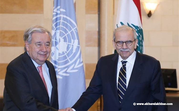 غوتيريش يطلق نداء انسانيًا عاجلًا: 325 مليون دولار لدعم شعب لبنان بشكل طارئ