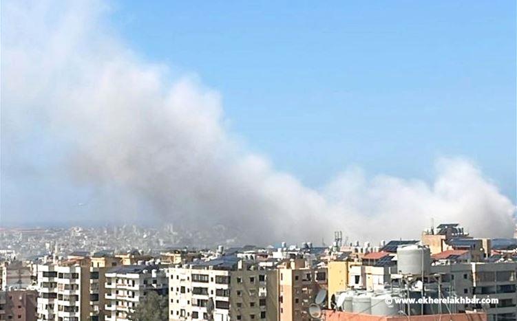 غارة إسرائيلية تستهدف الضاحية الجنوبية