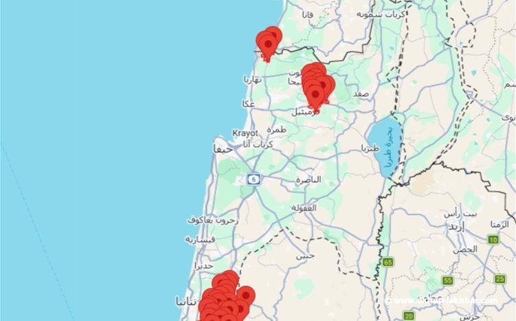 حزب الله ينفذ أبعد عملية إطلاق صواريخ باتجاه غلاف غزة