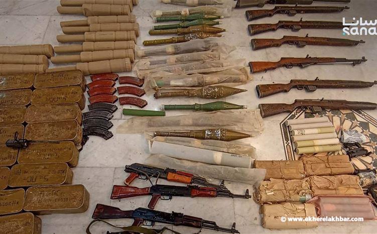 إحباط محاولة تهريب أسلحة على الحدود السورية اللبنانية