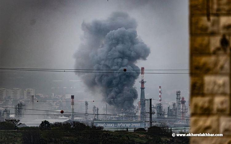 التلفزيون الإيراني: استهداف مصافي حيفا جاء «انتقاماً» لهجوم بارس