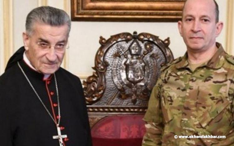 الراعي استقبل قائد الجيش