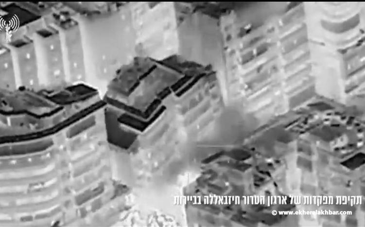 الجيش الإسرائيلي: استهداف محطة بث ومقرات لـ«قوة الرضوان» في بيروت وجنوب لبنان