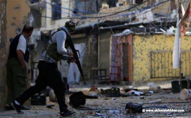 اشتباكات في مخيم عين الحلوة وسماع أصوات تبادل إطلاق نار