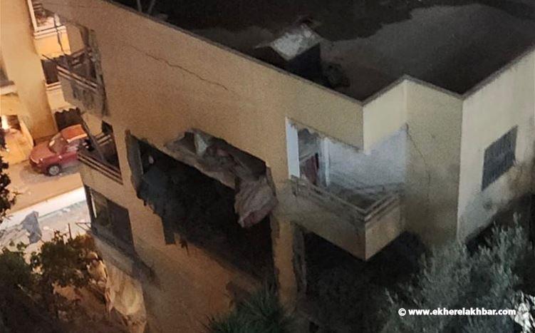 استهداف إسرائيلي لشقة في عين سعادة - المتن