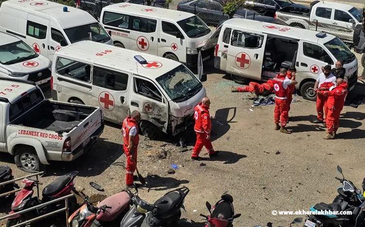 استهداف قرب مركز للصليب الأحمر في صور