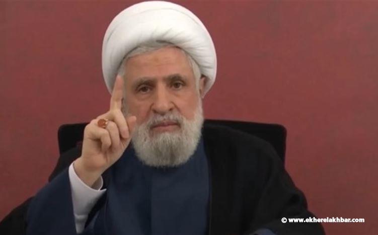 نعيم قاسم: سنقاتل حتى آخر نفس ونرفض التفاوض مع إسرائيل