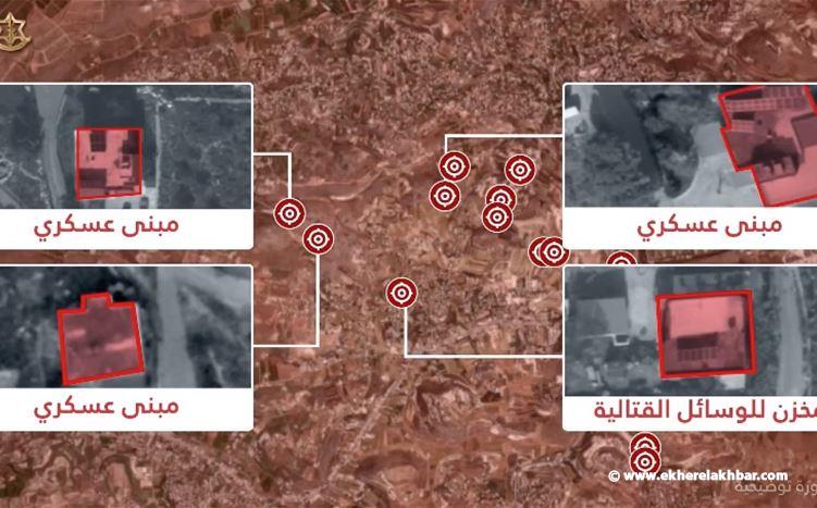 الجيش الإسرائيلي: غارات على عدشيت تستهدف مواقع لحزب الله