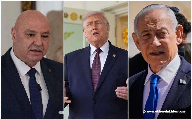 ترامب: سأدعو عون ونتنياهو إلى البيت الأبيض