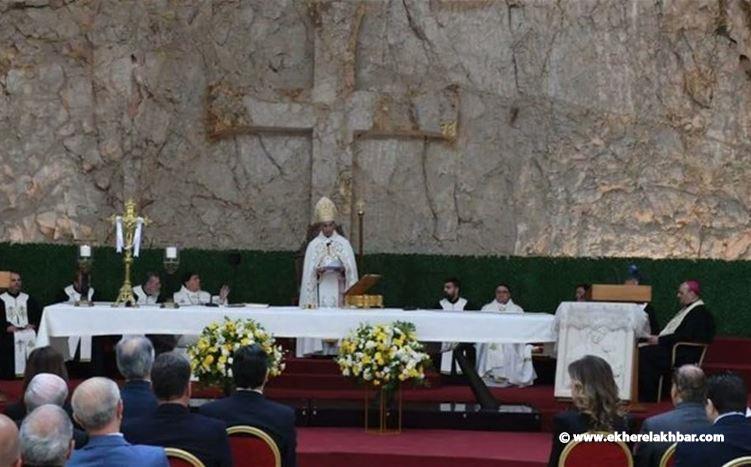 البطريرك الراعي: لسلام دائم وشامل بالحوار والمفاوضات  "هذه الحرب بغيضة ومرفوضة".