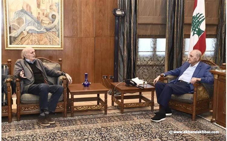 جنبلاط : لتثبيت وقف إطلاق النار والعودة إلى اتفاق الهدنة مع إدخال تعديلات